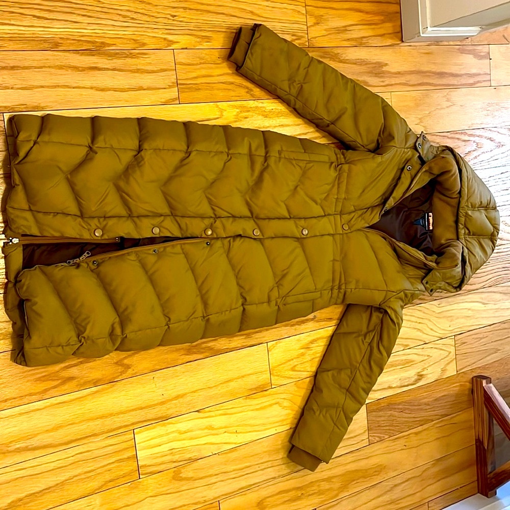 Brooklyn Industries- Down Jacket with Nylon Shell.